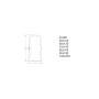 Lustro nieregularne w ramie mdf - TUTTI - Blobs Mirrors
